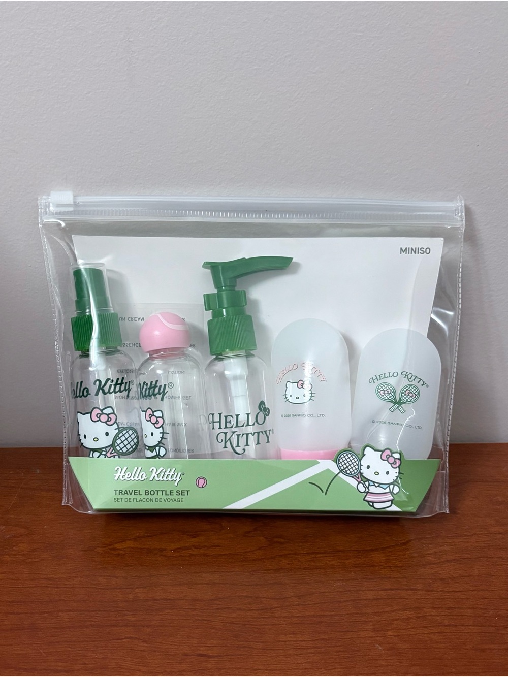 ✨3 FOR $20✨ New Miniso Hello Kitty Travel Bottle Set